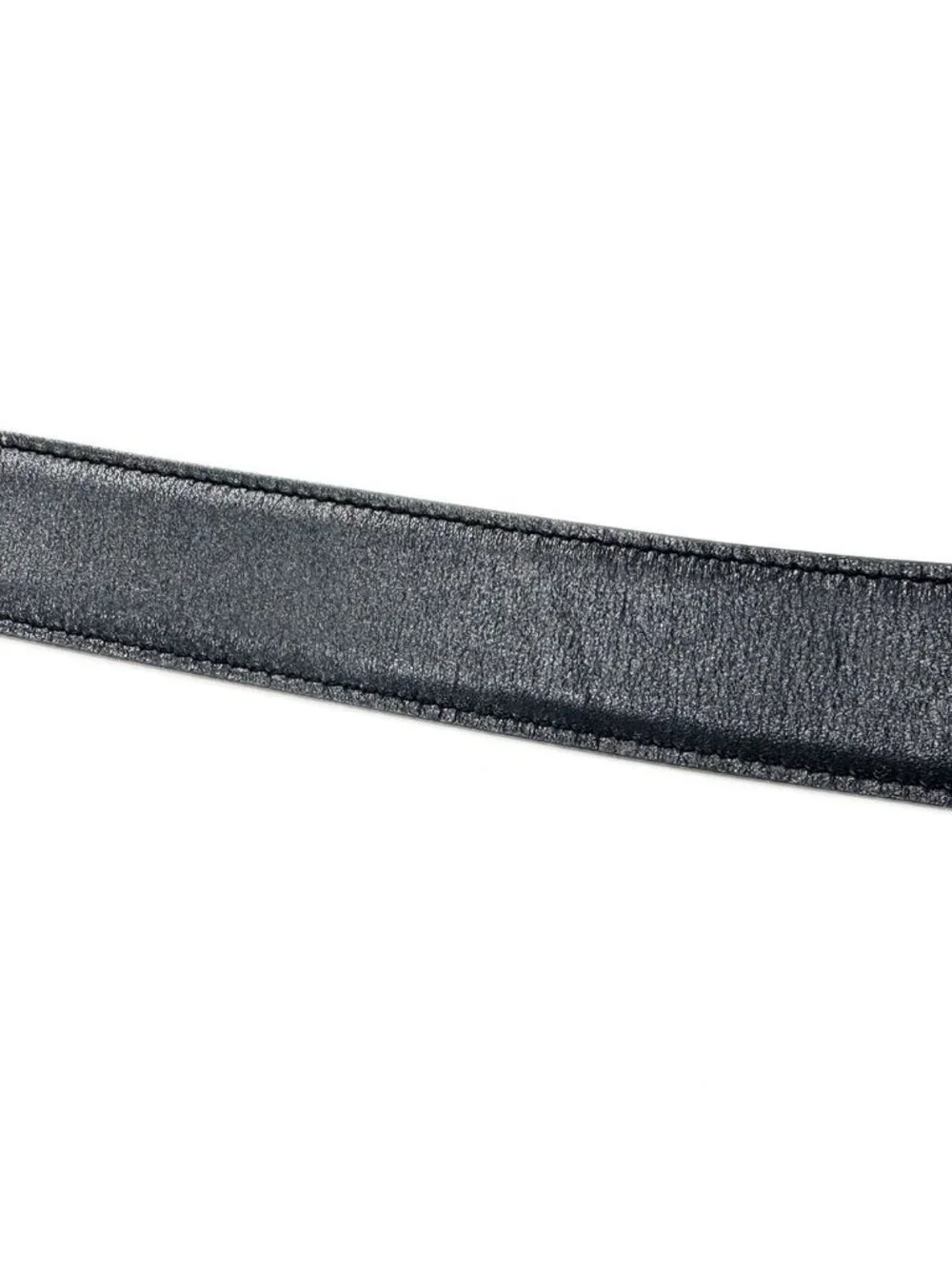 Hermes Belt H Box Calf Black Gold 70 Reversible